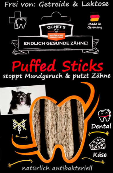 Puffed Sticks - Vegetarische Knabberei