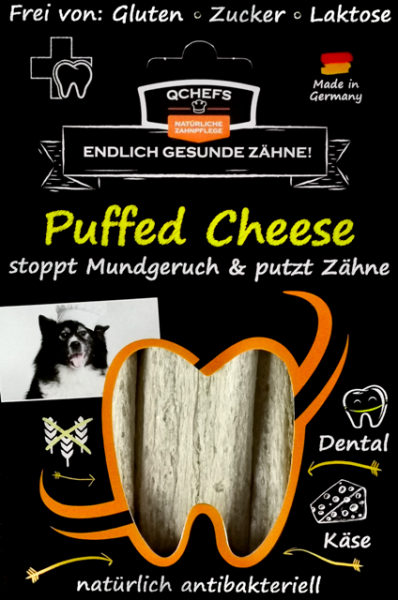 Puffed Cheese - Vegetarische Knabberei