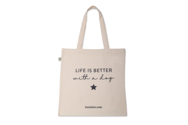 Shopper Canvas Life is better with a dog