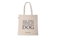 Shopper Canvas All you need is love and a dog