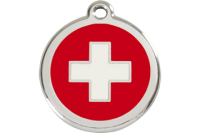 Namensschild Schweizer Kreuz