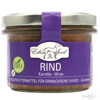 Edenfood - Bio-Rind Menü 2 mit Karotte und Hirse